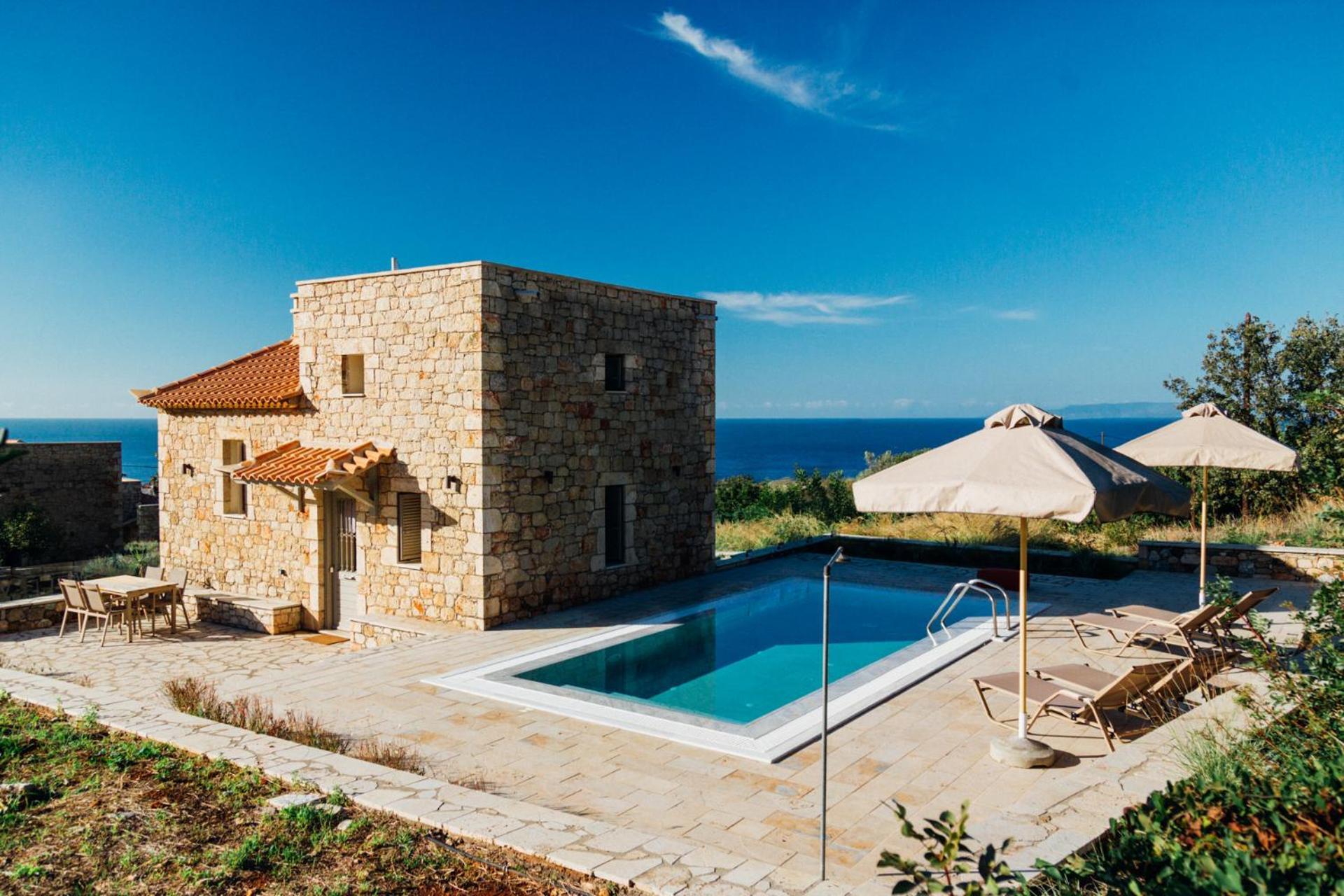 Gea Mani Villas Agios Nikolaos  Buitenkant foto