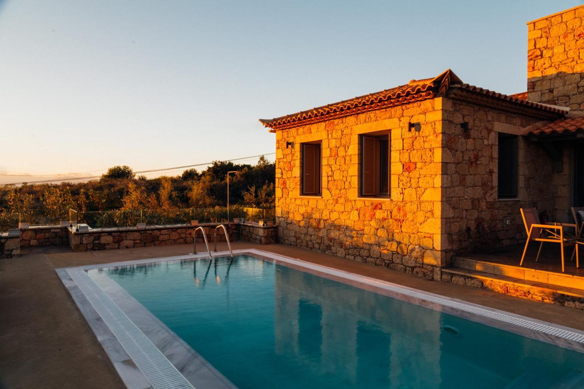 Gea Mani Villas Agios Nikolaos  Buitenkant foto